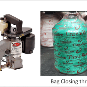 double needle bag closer