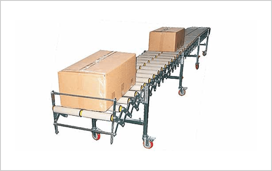 flexible roller conveyor