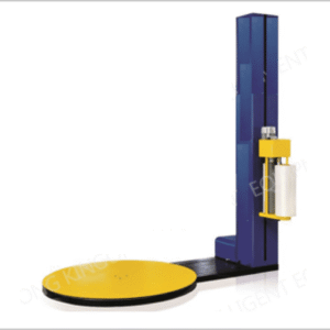 pallet stretch wrapping machine without top press